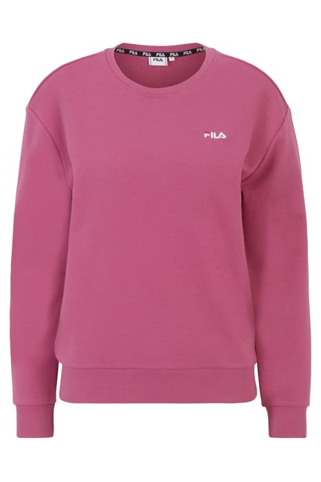 BANTIN SLIGHTLY CROPPED CREW SWEAT RED VIOLET 4