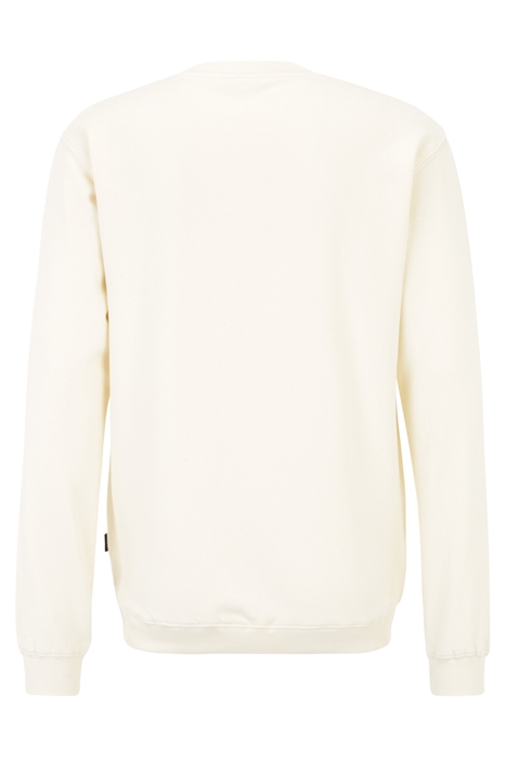 BOLLWILLER CREW SWEAT ANTIQUE WHITE 5