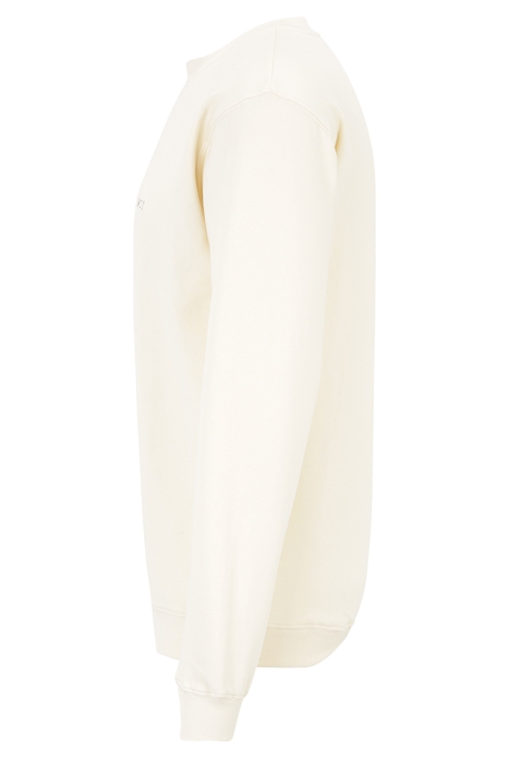 BOLLWILLER CREW SWEAT ANTIQUE WHITE 6