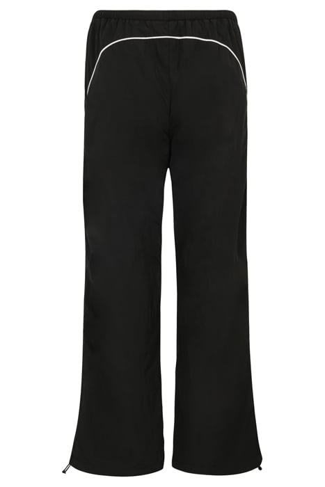 LAPLACE LOW WAIST OVERSIZED TRACK PANTS BLACK 5