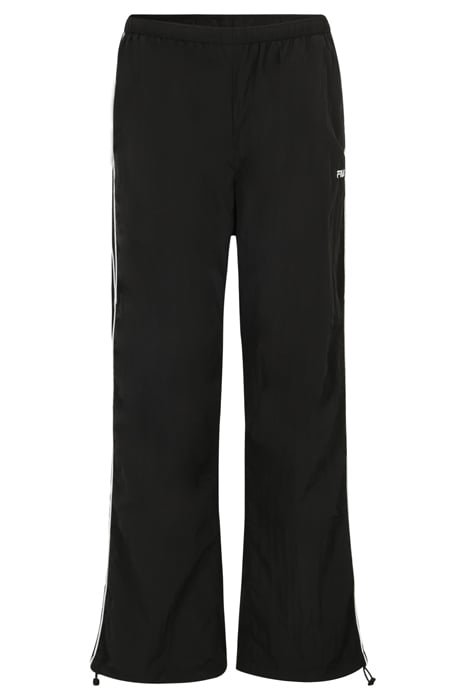 LAPLACE LOW WAIST OVERSIZED TRACK PANTS BLACK 4
