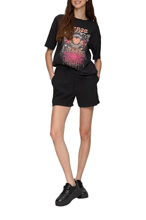 S.OLIVER-QS T-SHIRTS BLACK 2