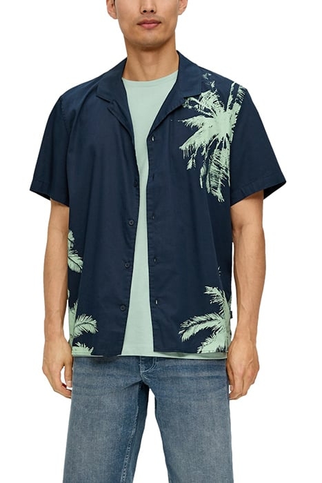 S.OLIVER SHIRTS MARINE-BLUE 1