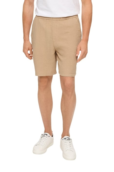 S.OLIVER SHORTS BROWN 1
