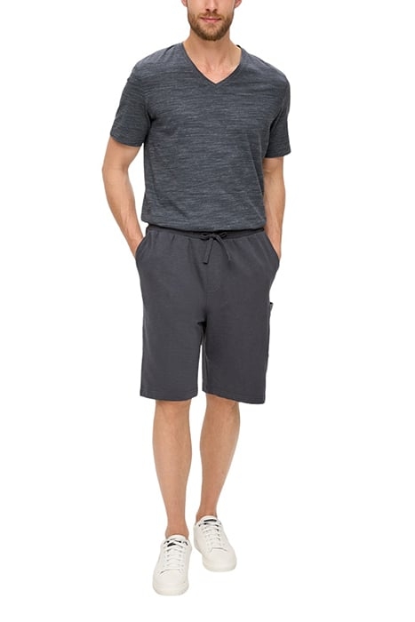 S.OLIVER SHORTS GREY/BLACK 3
