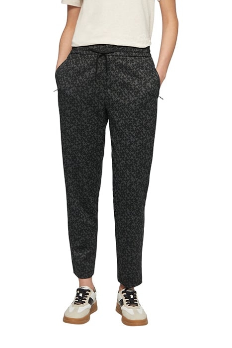 S.OLIVER PANTS BLACK 1