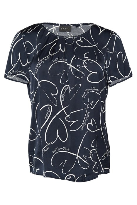 S.OLIVER BLOUSES MARINE-BLUE 3