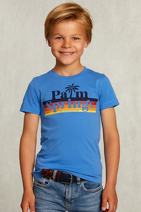 NORMAL FIT OCEAN BLUE T-SHIRT 1