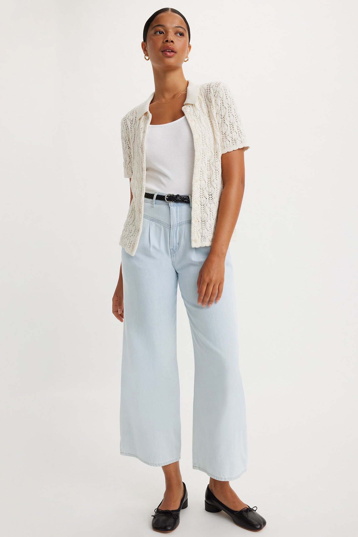 LIGHTWEIGHT BAGGY JEANS 1