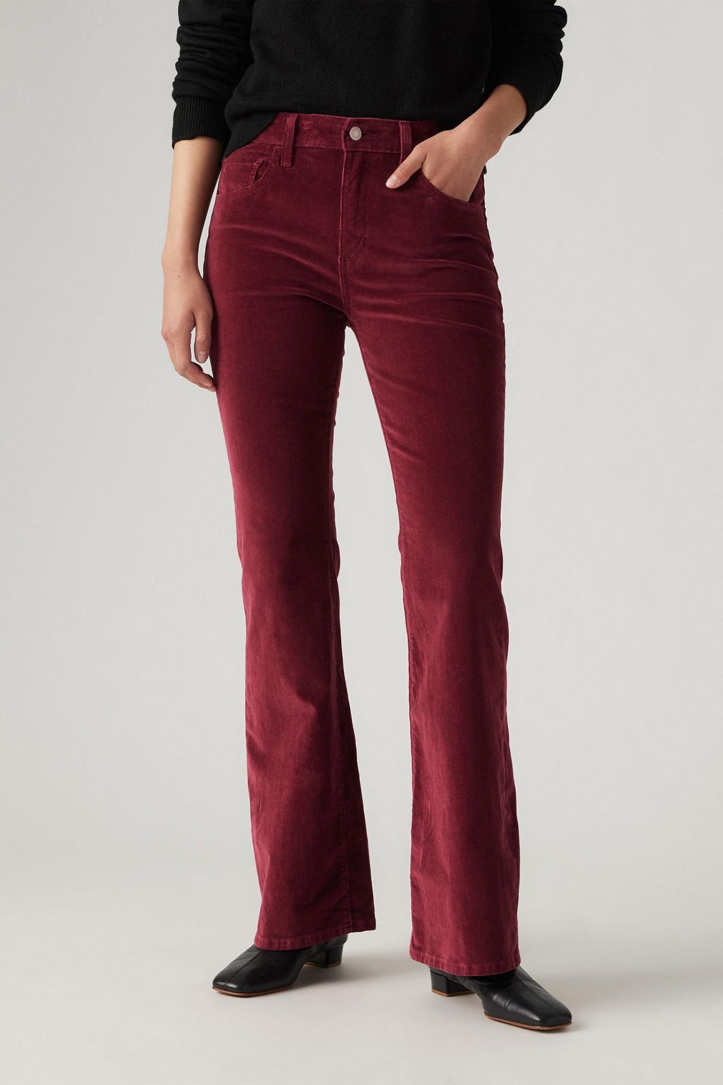 726™ HIGH RISE FLARE CORDUROY PANTS 1