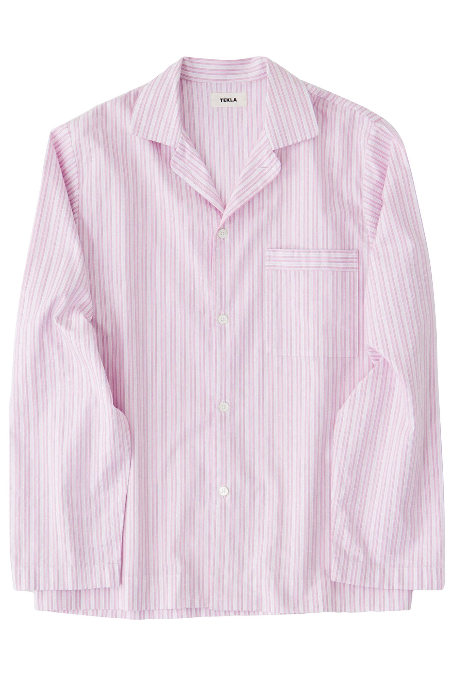 UNISEX POPLIN, PYJAMAS SHIRT CAPRI STRIPES 3