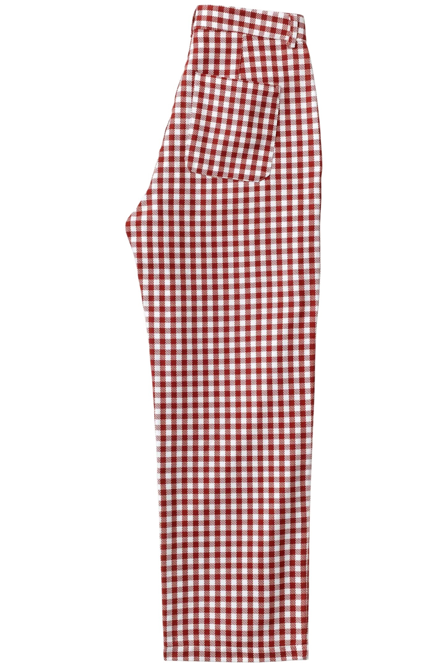 WILLA PANTS CHECKED RED 2