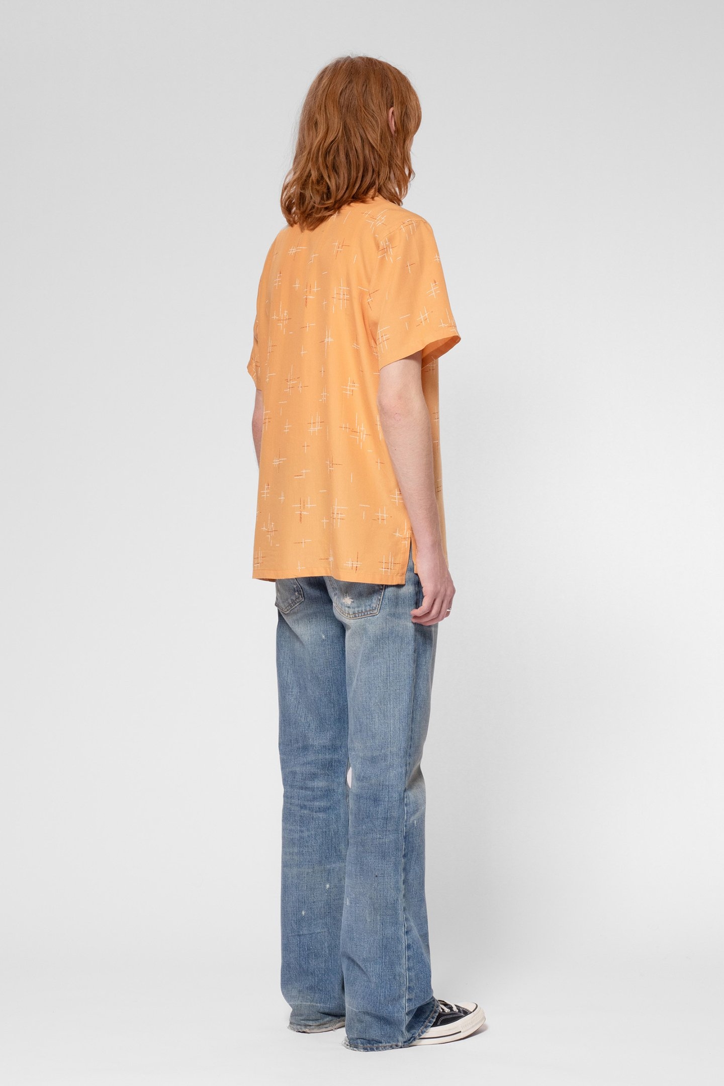 ARVID 50S HAWAII SHIRT OCHRE 2