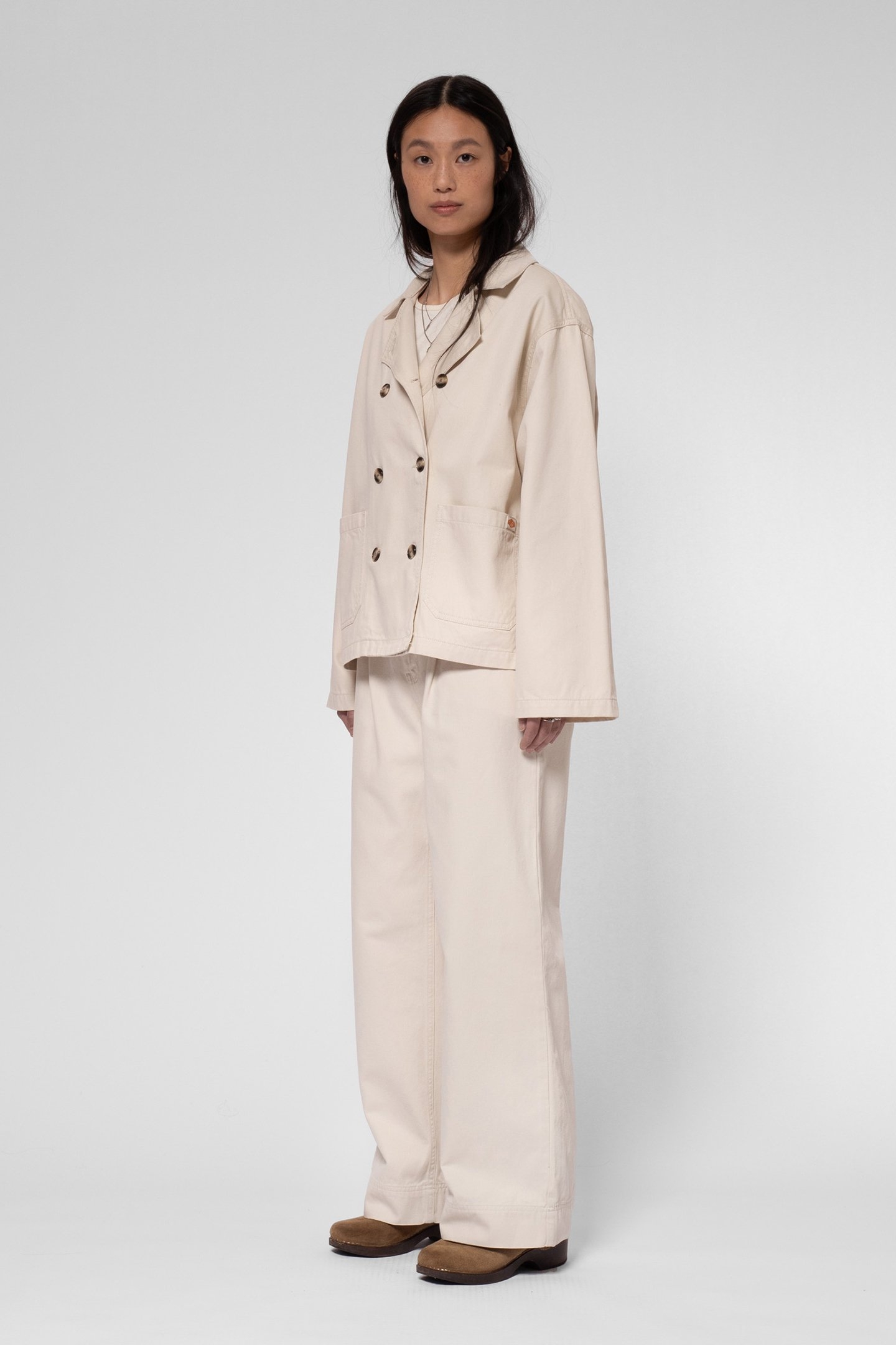 BIBBI WORKWEAR SAILOR JACKET ECRU 5