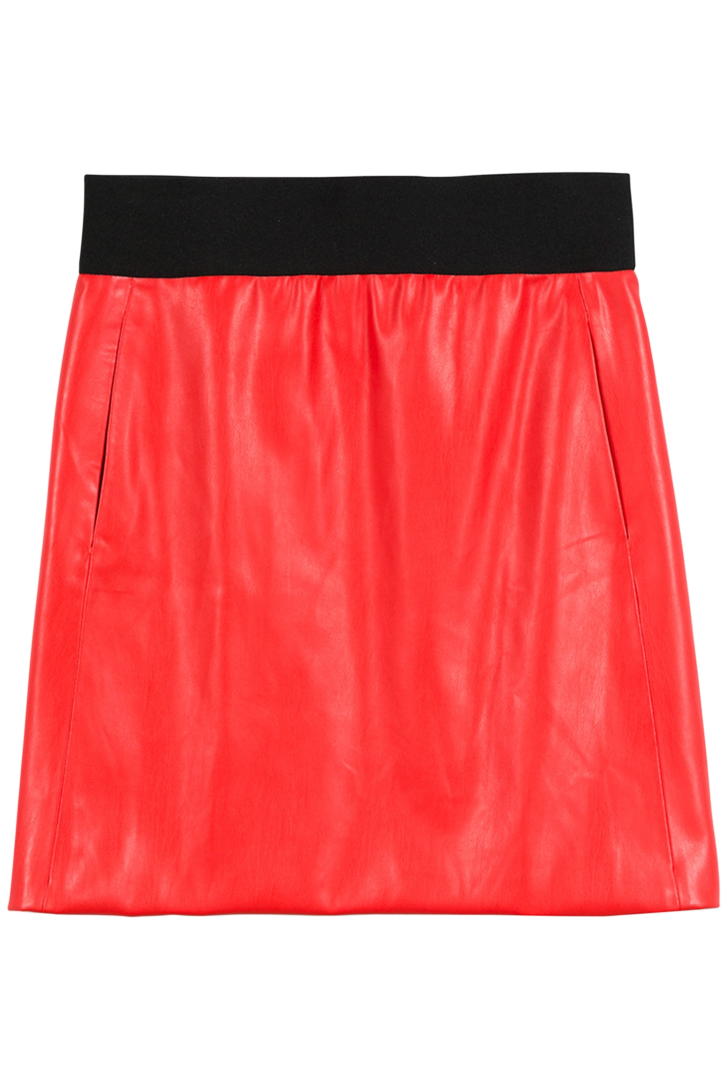 SKIRT TE LEATHER SHORTIE ACTIVE RED 3
