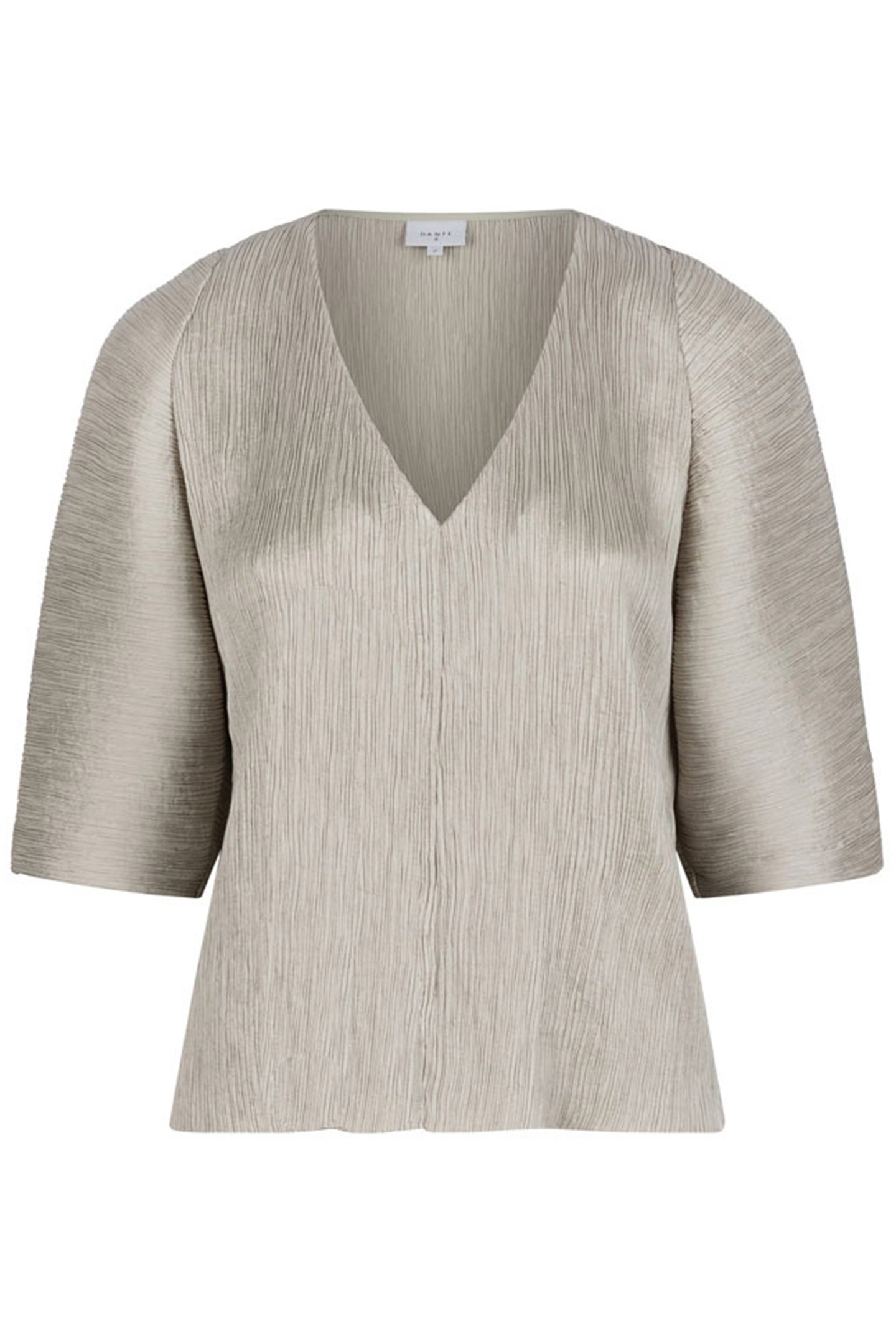 RAQUEL PLEATED TOP MATCHA 4