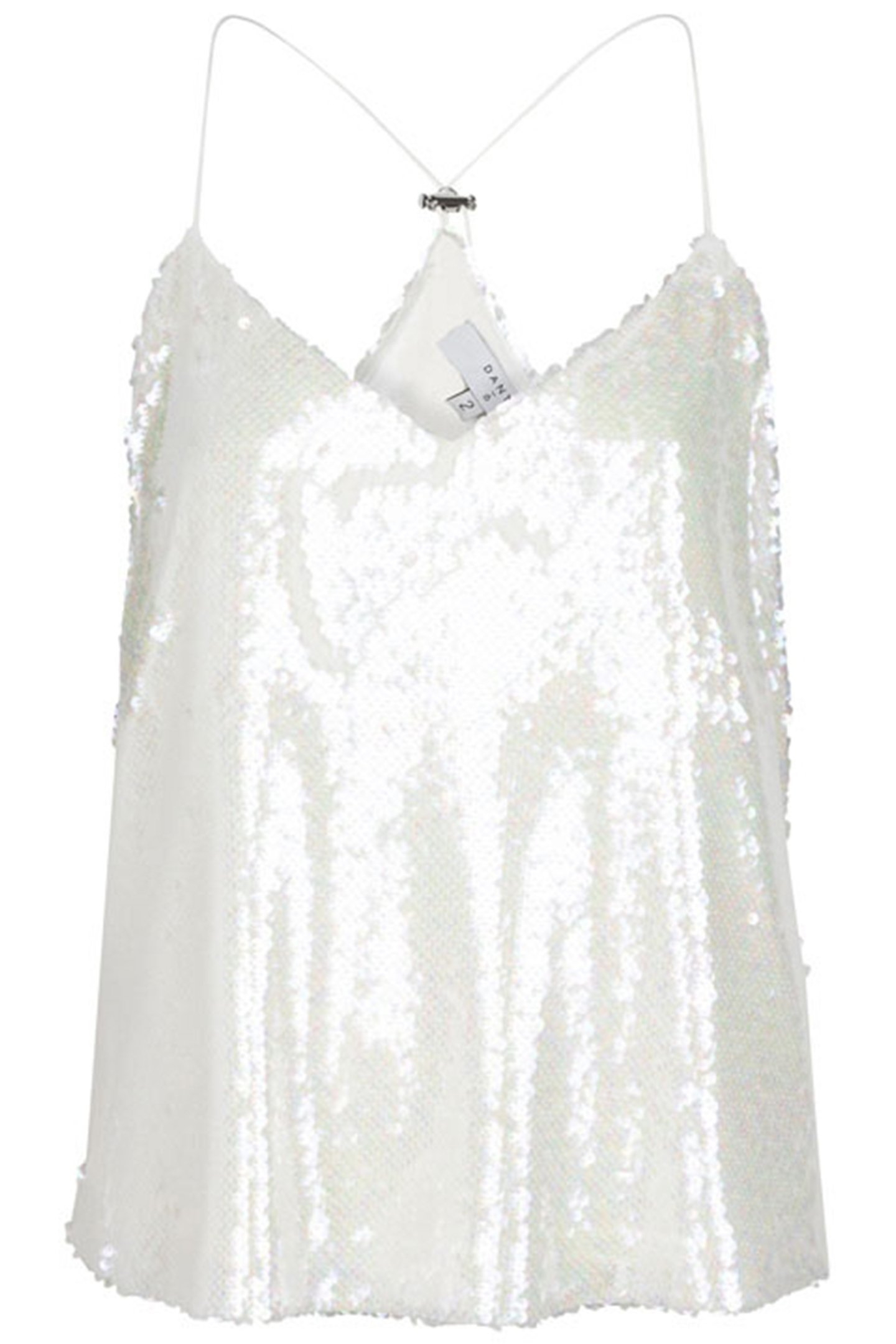 PUNCH SEQUINS SINGLET MILK WHITE 3