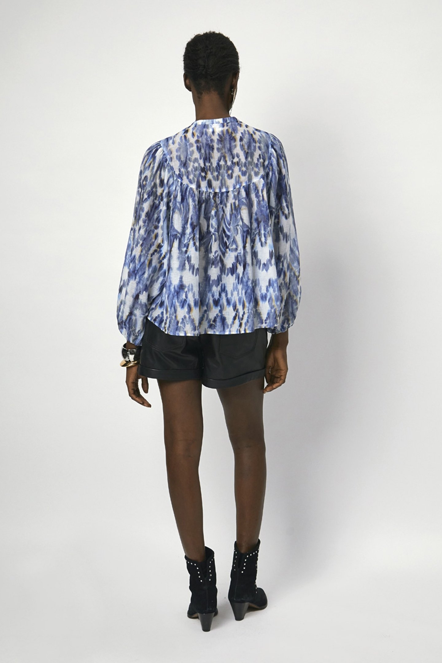 BIARRITZ PRINTED BOHO BLOUSE MULTICOLOUR 2