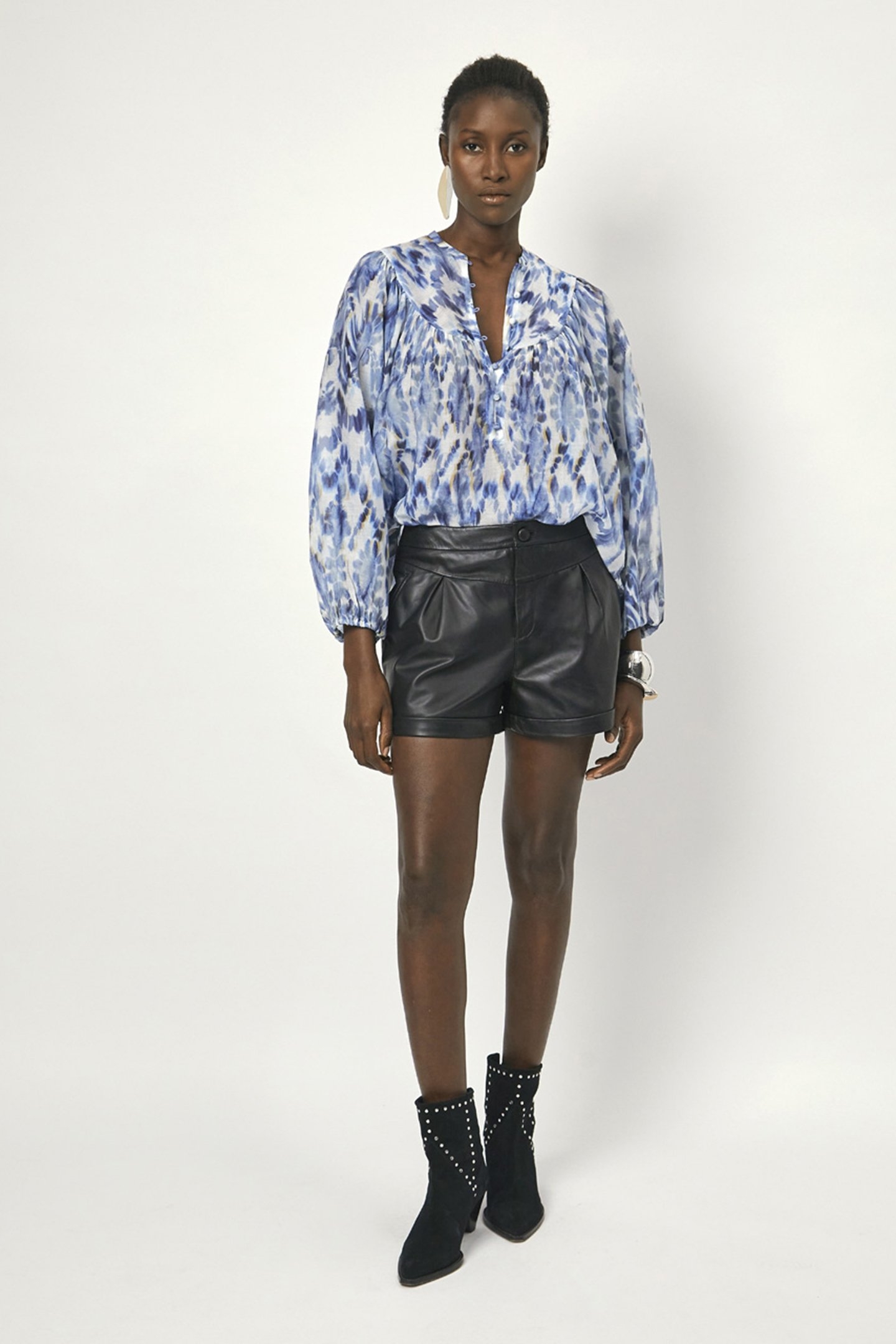 BIARRITZ PRINTED BOHO BLOUSE MULTICOLOUR 1