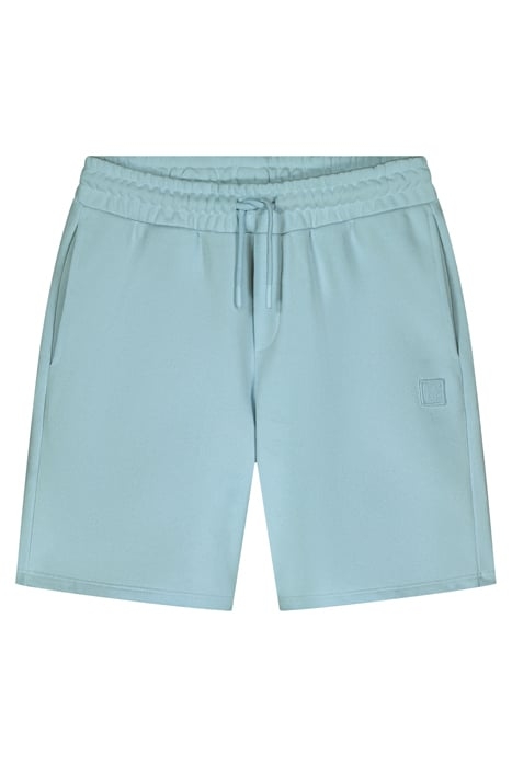 MINIMAL SWEATSHORT SMOKE BLUE 1