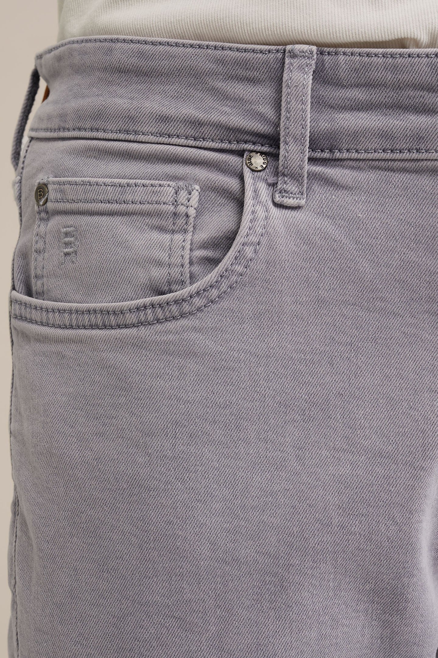 5-POCKET MID WAIST GREYISH BLUE 5