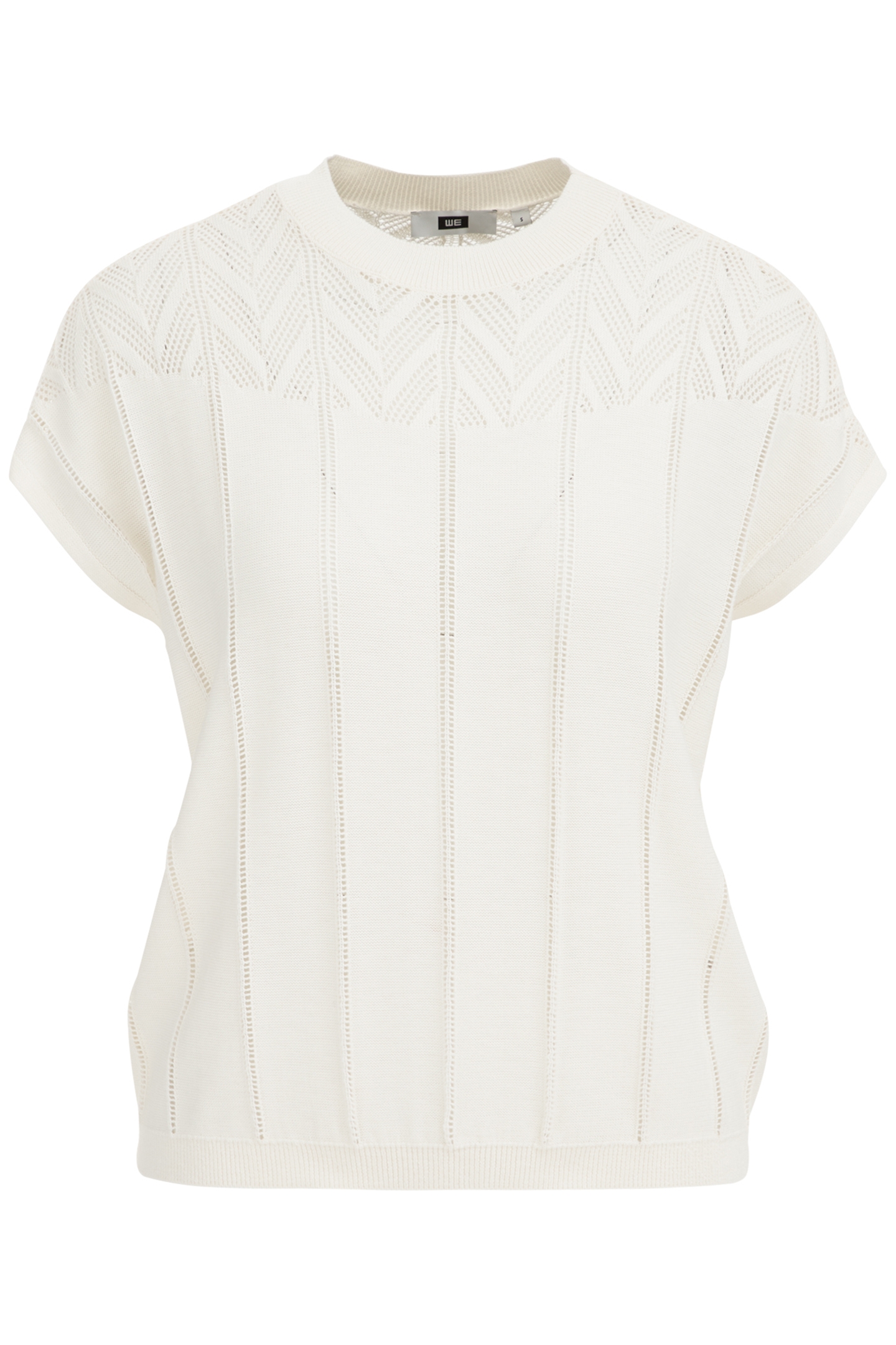 KNITTED PULLOVER WHITE 4