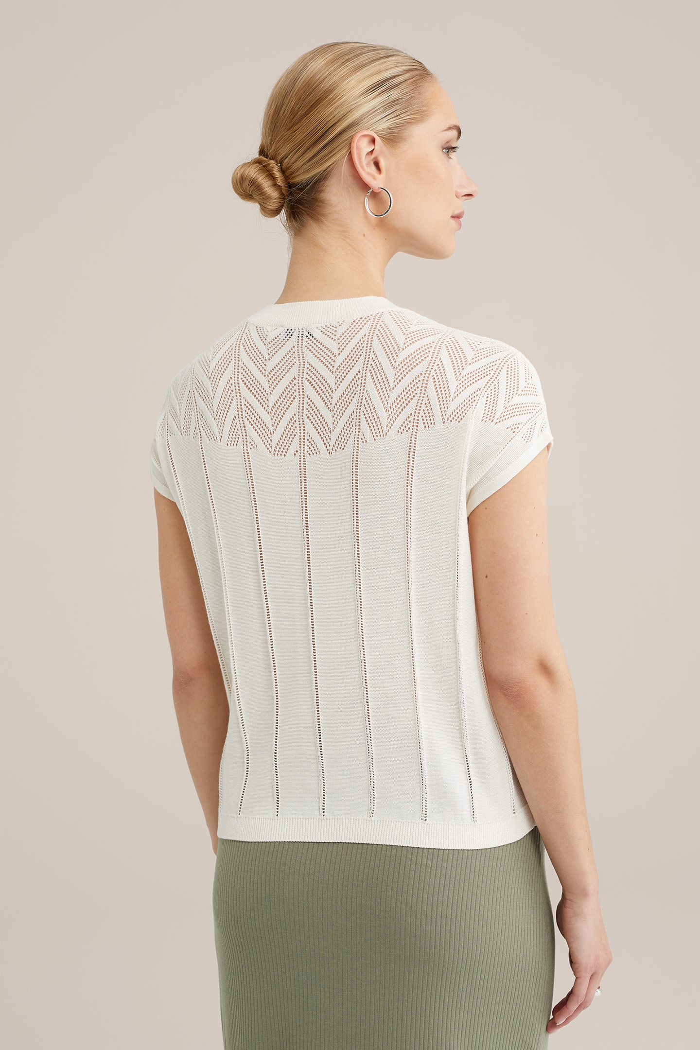 KNITTED PULLOVER WHITE 2