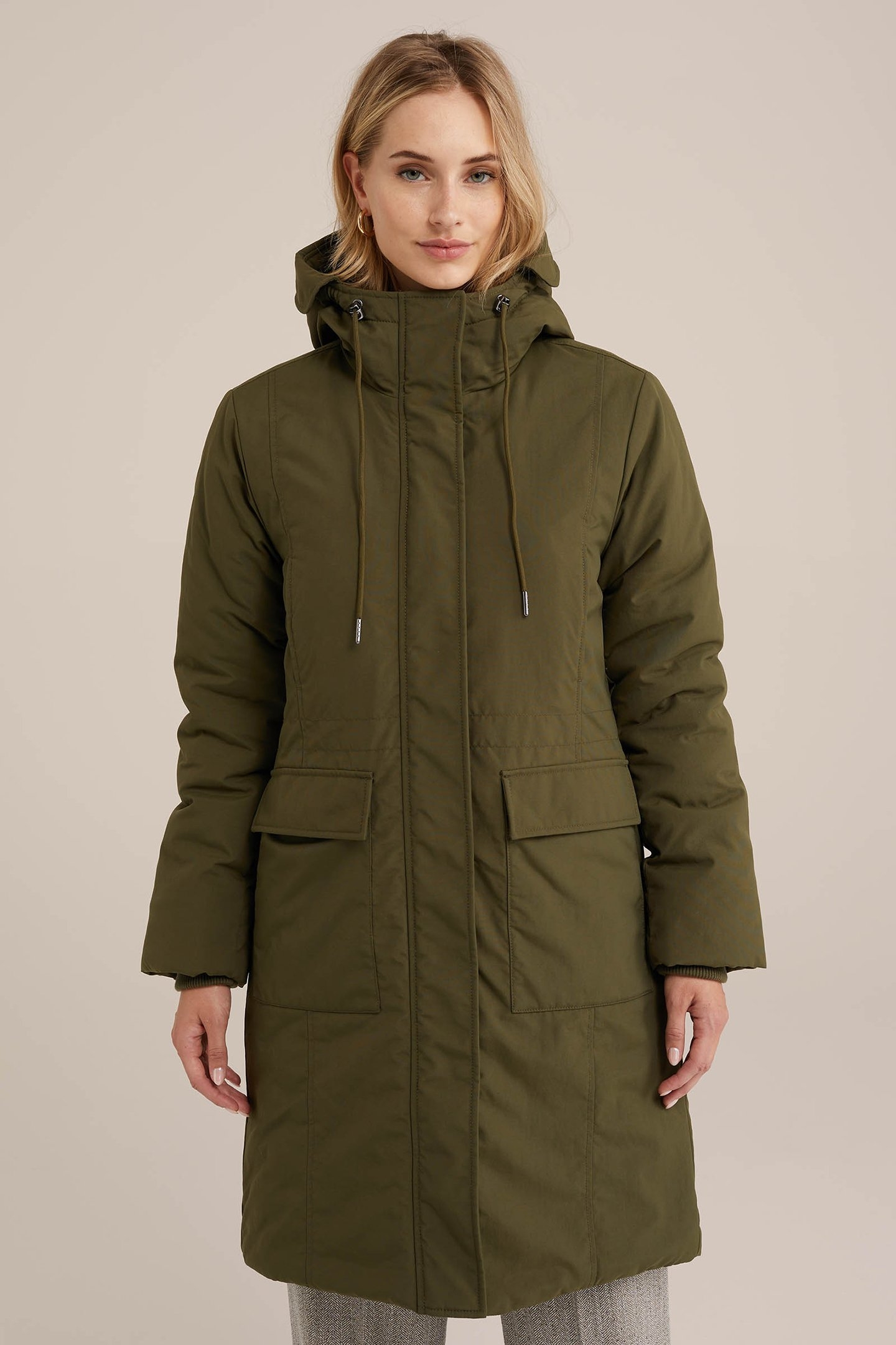 PARKA OLIVE GREEN 1