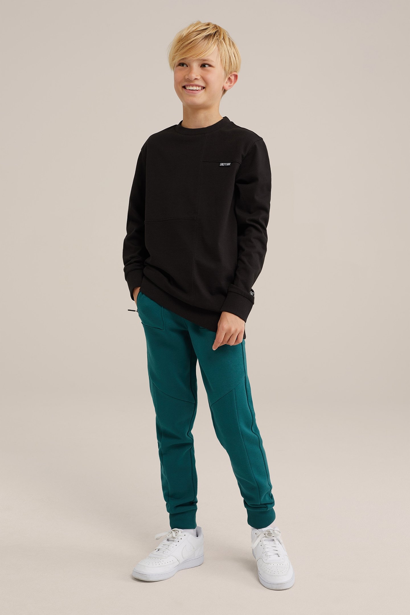 JOGGING PANTS SEA GREEN 2