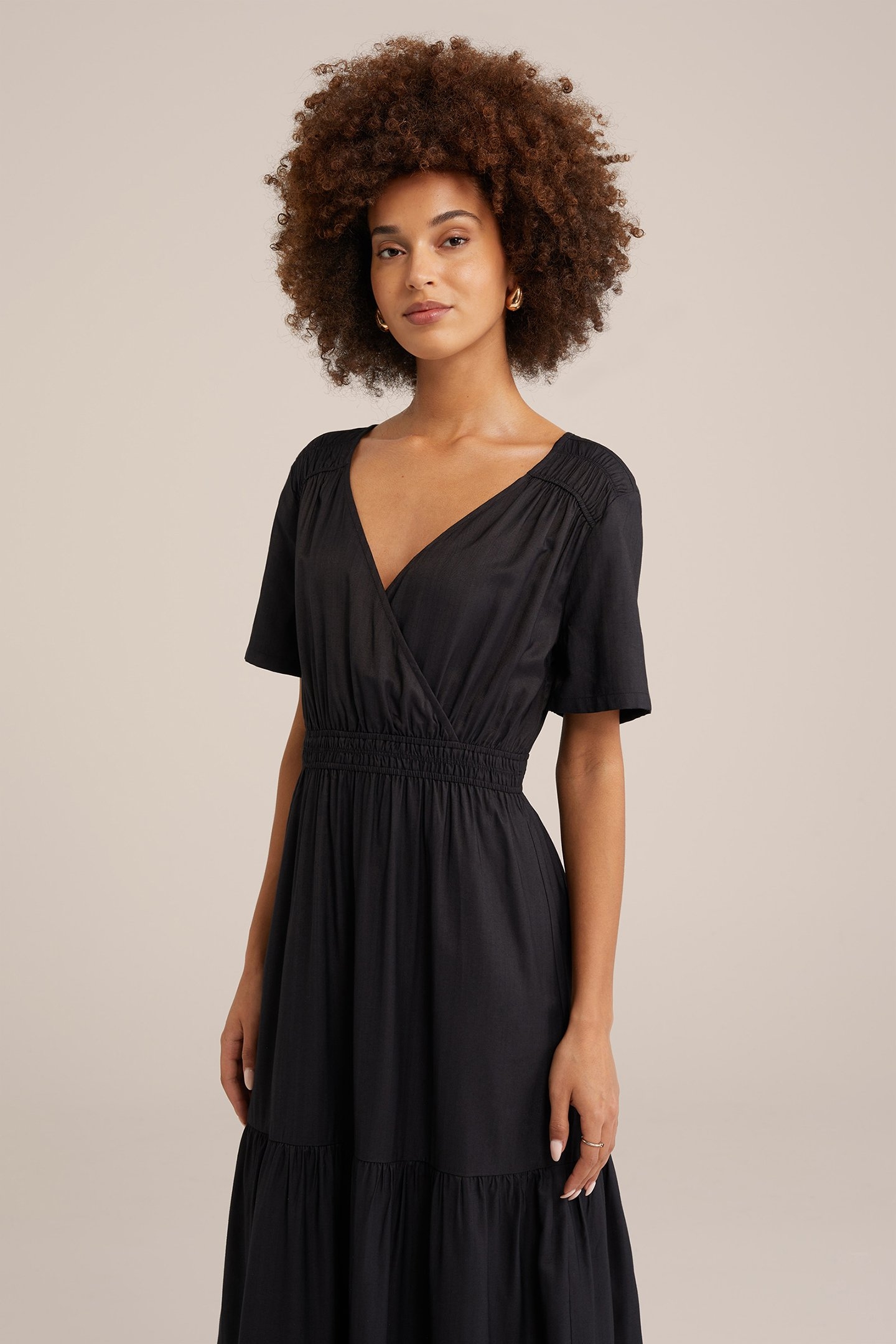 DRESS MAXI LENGTH BLACK 4