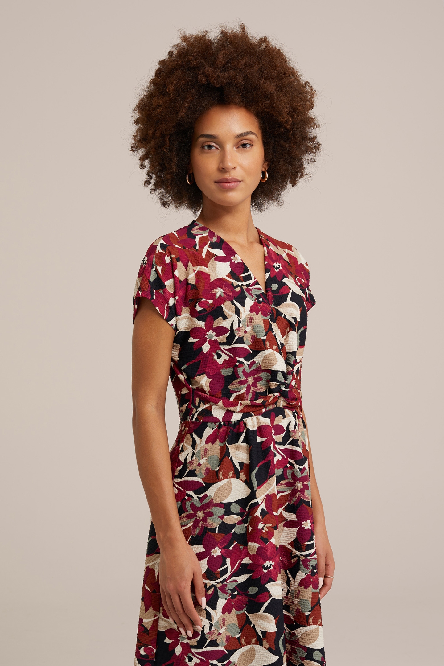 DRESS MID LENGTH MULTI-COLOURED 5