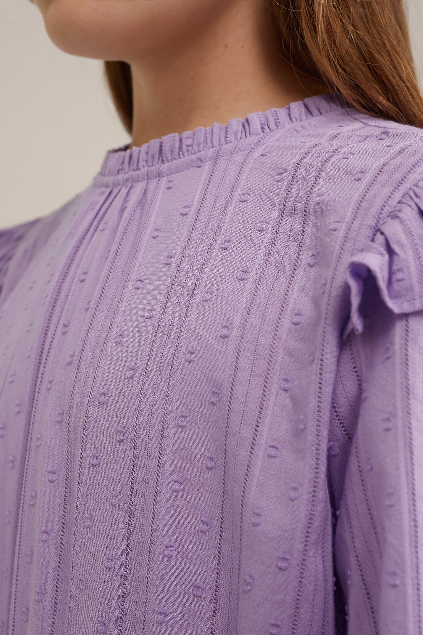 DRESS MID LENGTH LIGHT PURPLE 6