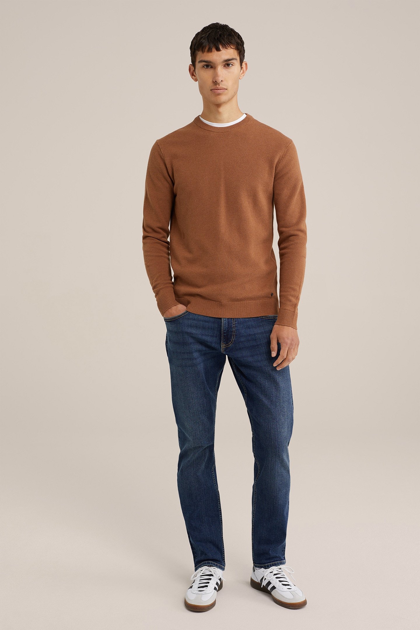 PULLOVER LIGHT BROWN 3