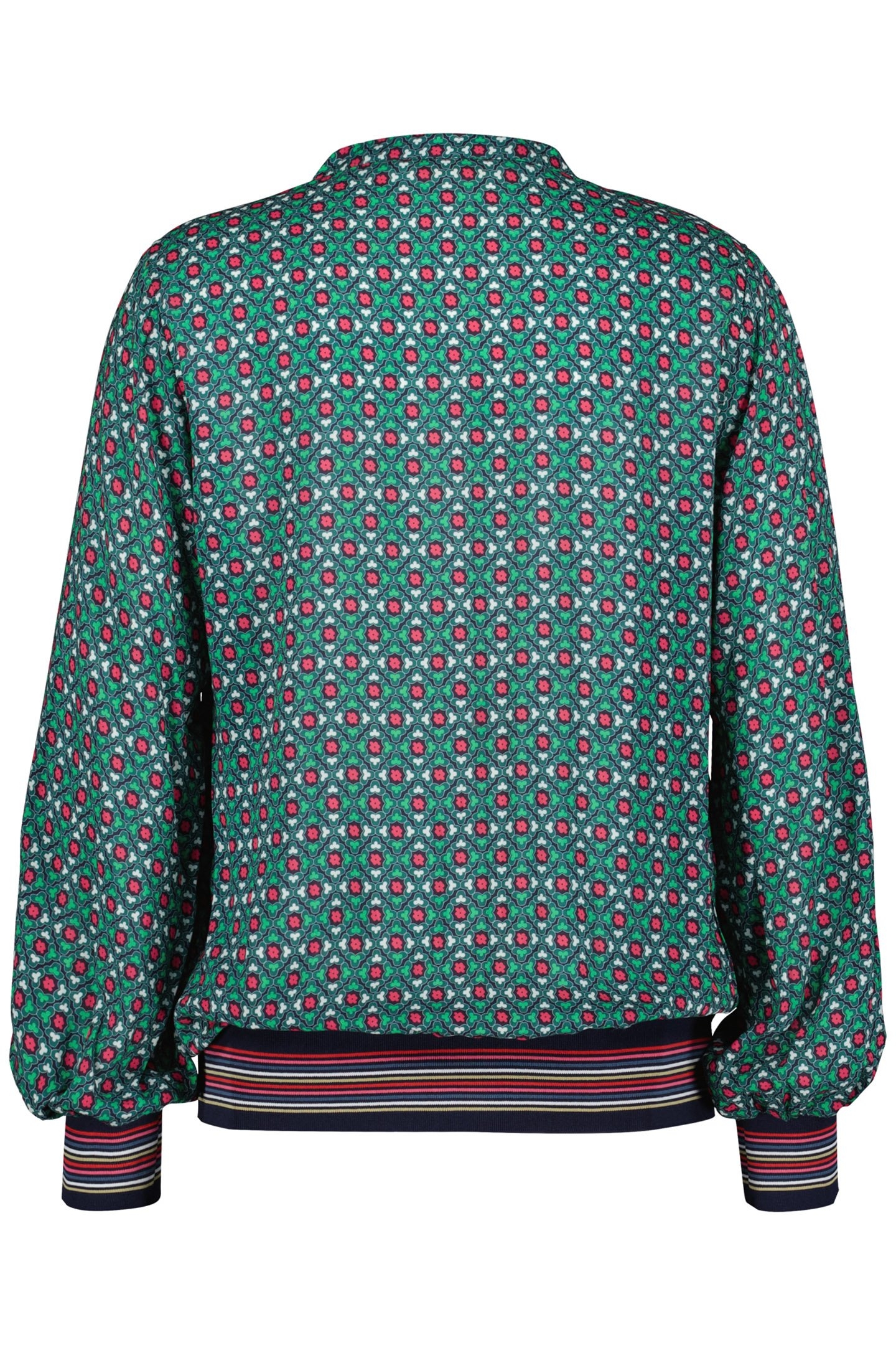 TOP PROGRESS MEDITERRANEA GREEN WITH TILE PRINT 5