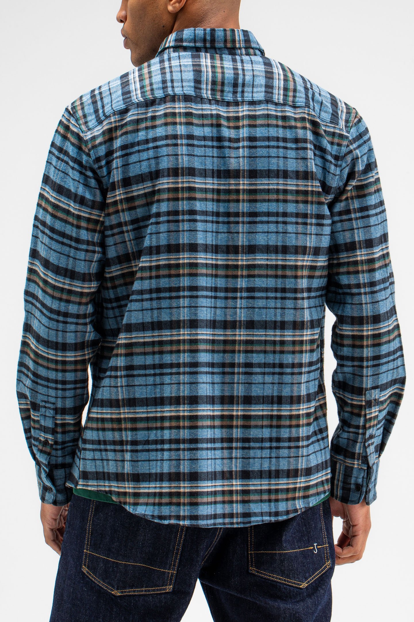 CILLIAN CHECK SHIRT ARROW BLUE 2