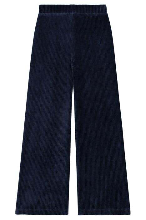 BIANCA VELVET PANTS DARK BLUE 2