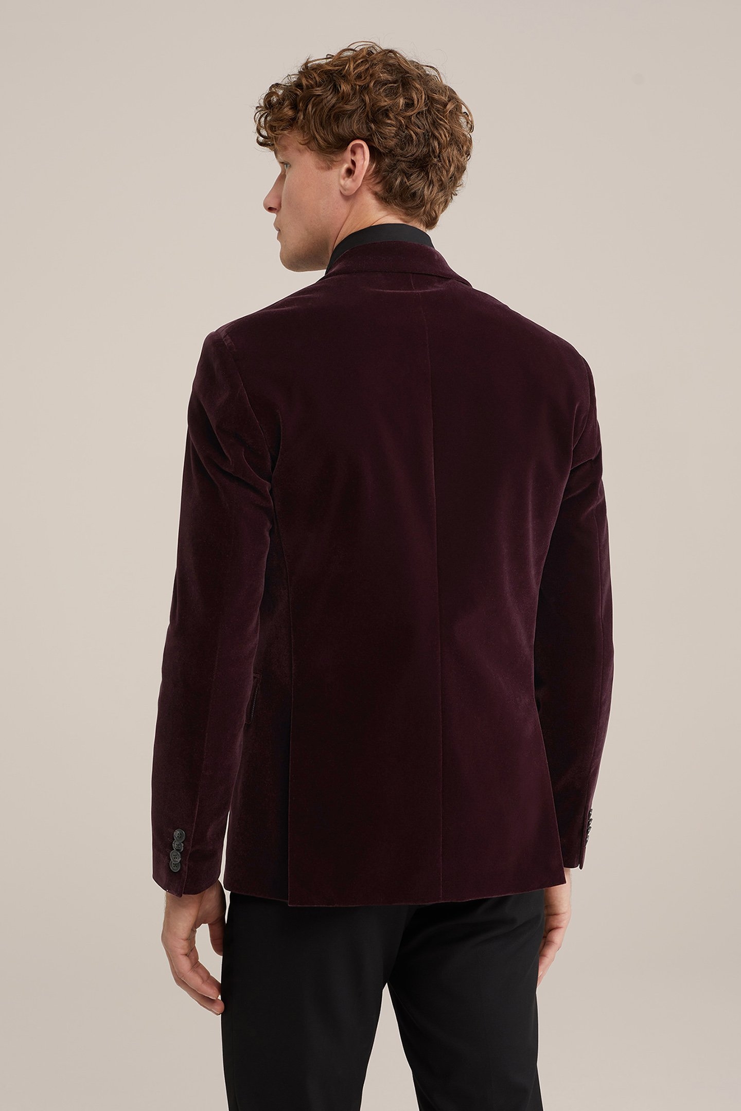 BLAZER BURGUNDY RED 2