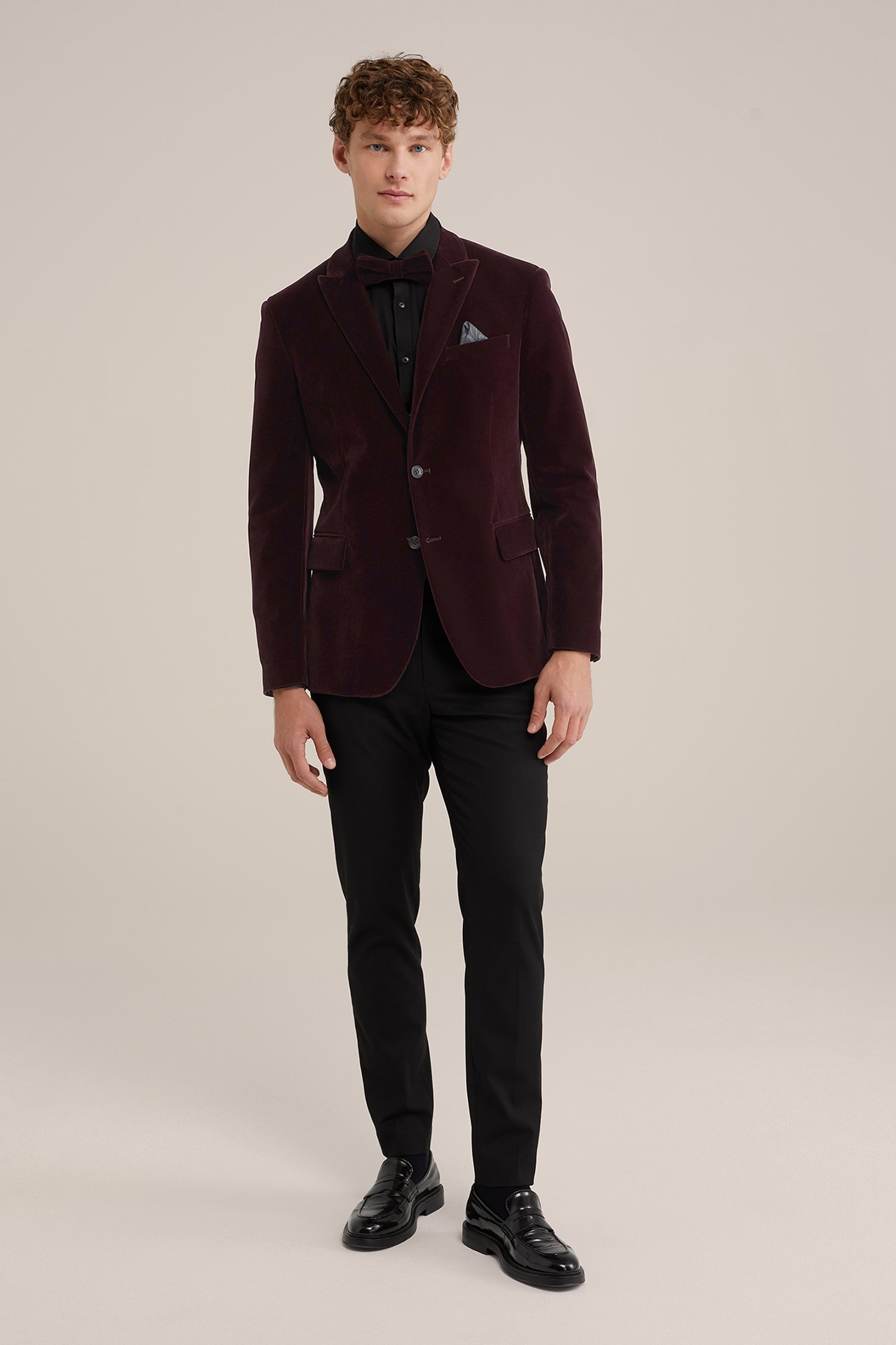 BLAZER BURGUNDY RED 3