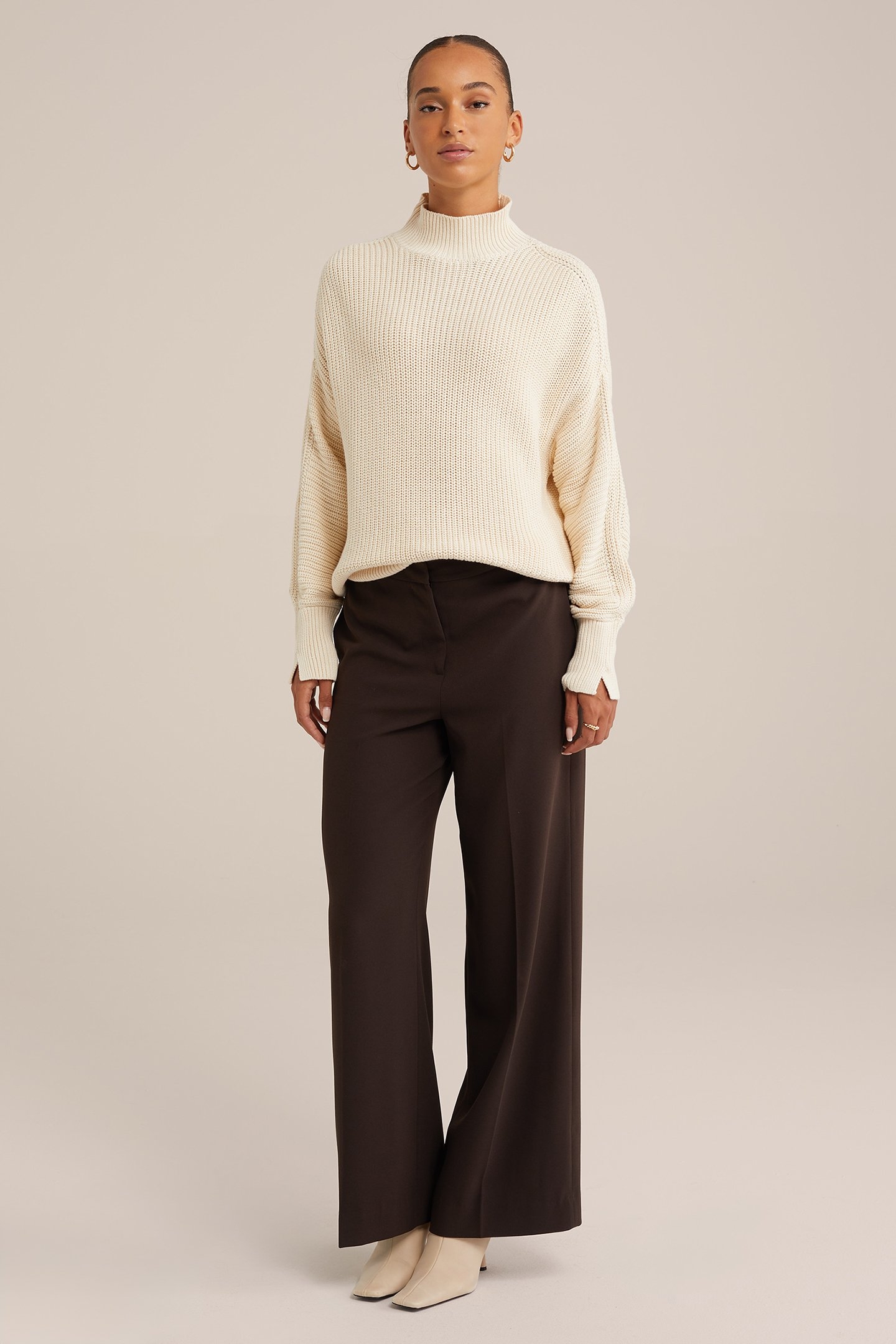 KNITTED PULLOVER WHITE 3