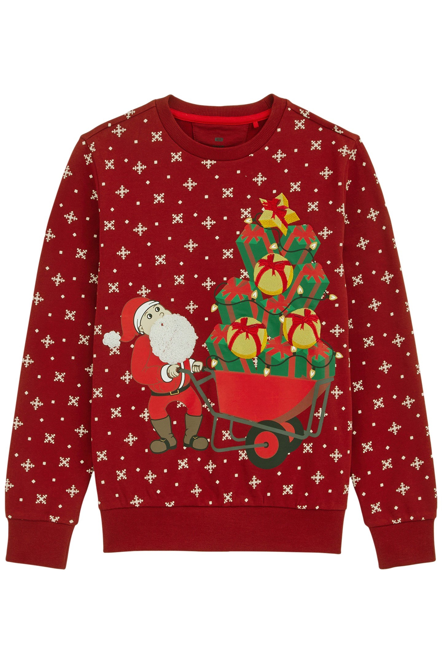 SWEATER VINTAGE RED 3