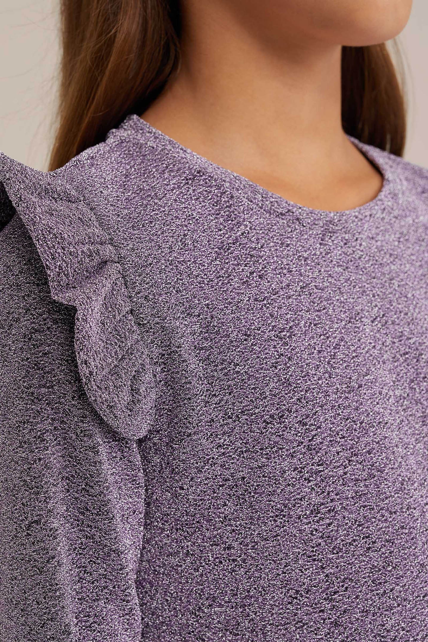 DRESS MID LENGTH PURPLE 5