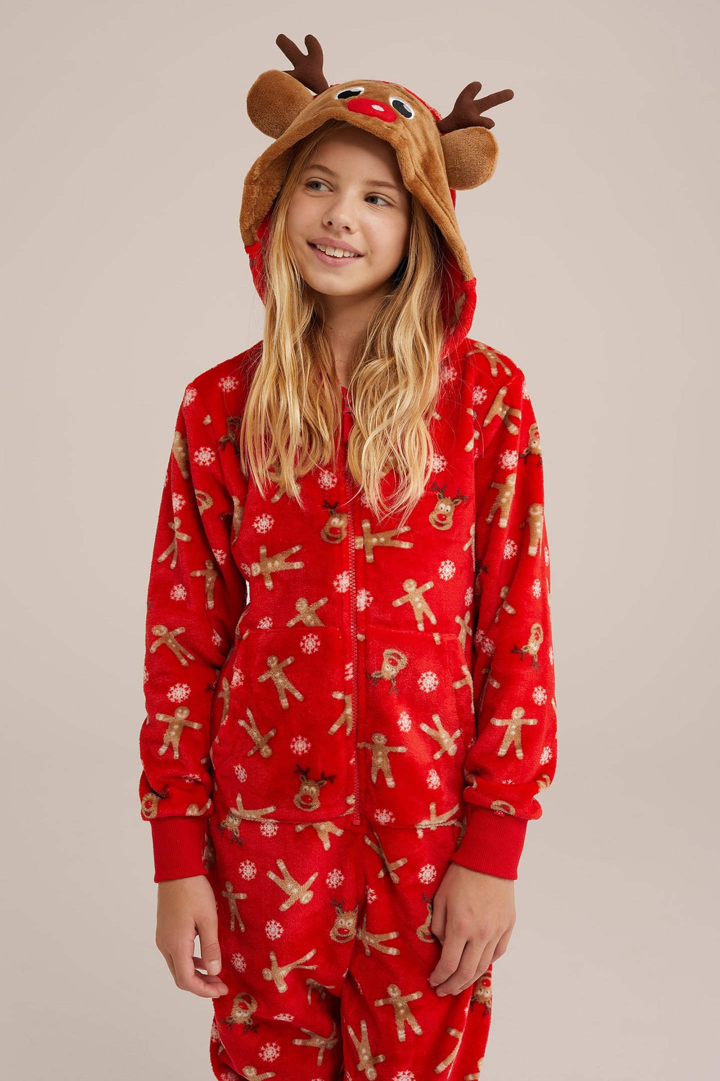 PYJAMA BRIGHT RED 4