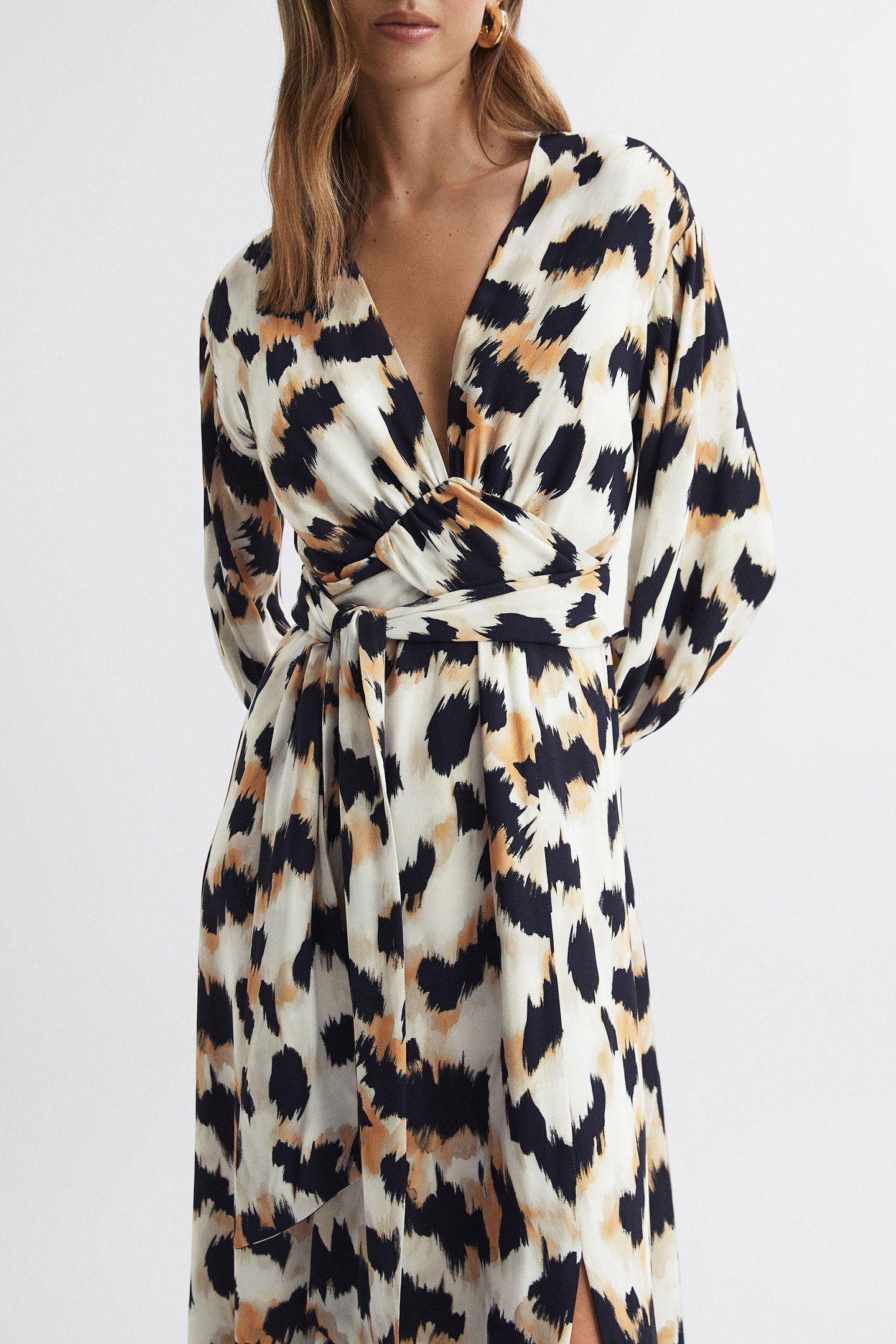 PRINTED MIDI BLACK/WHITE 4