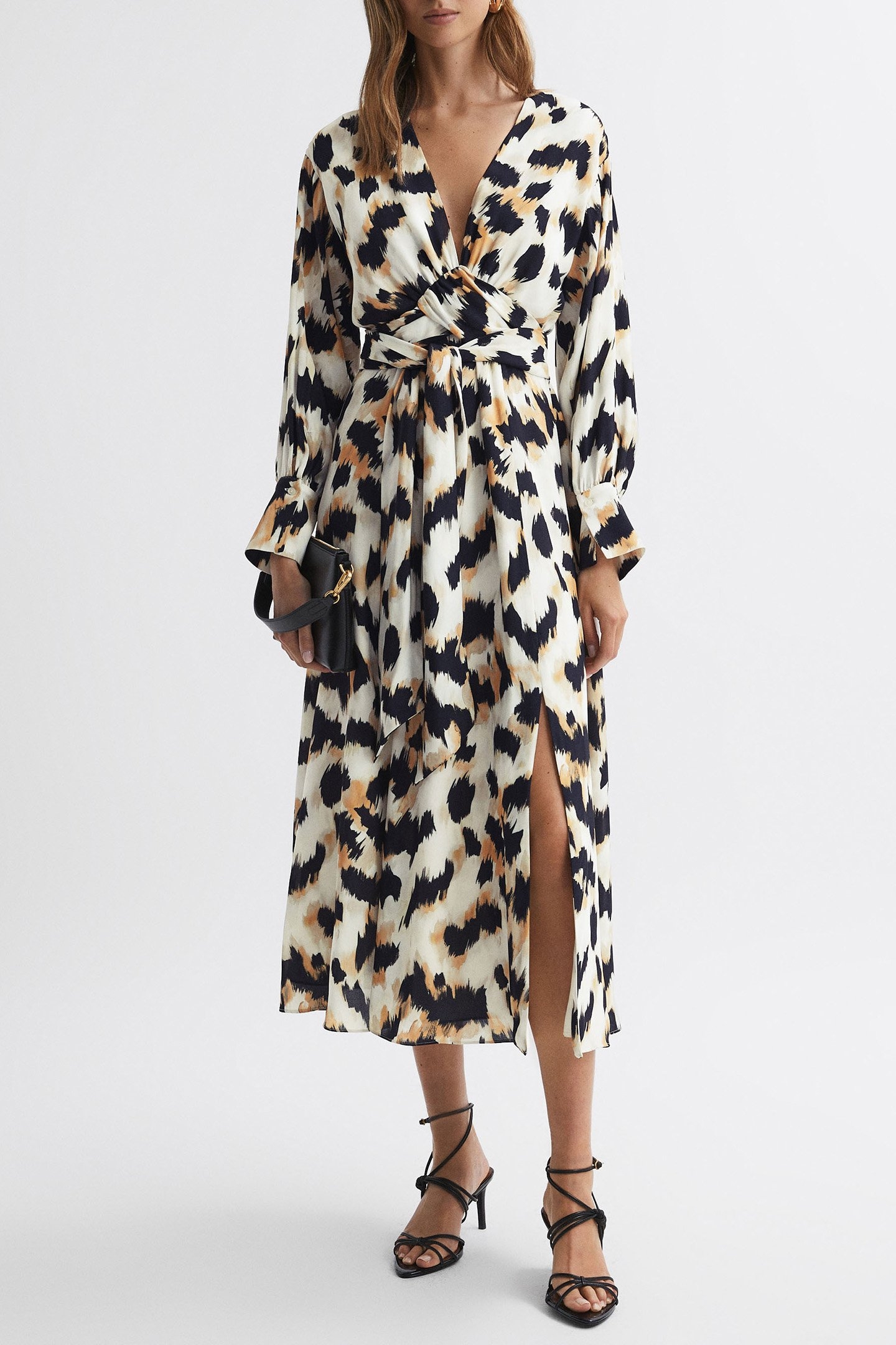 PRINTED MIDI BLACK/WHITE 1