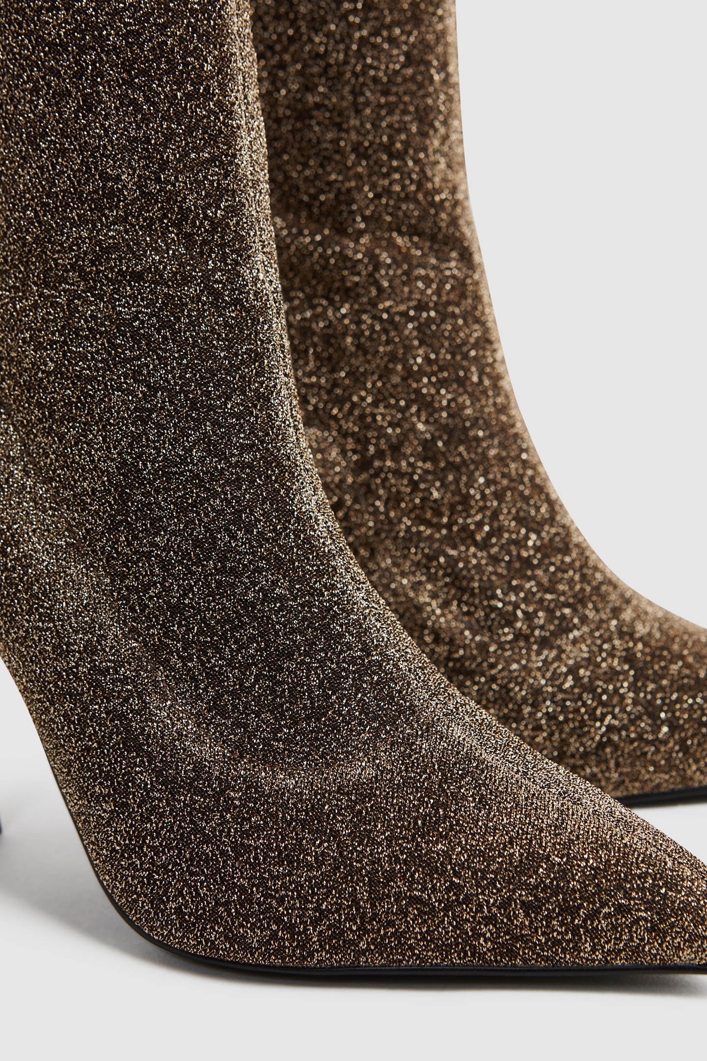 HEELED ANKLE BOOT BRONZE 5