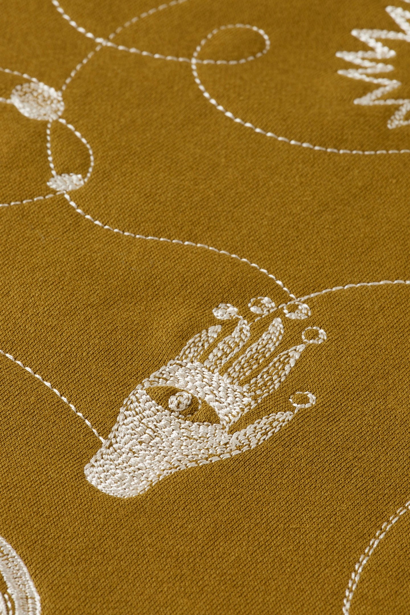 EMBROIDERED REGULAR FIT SWEATSHIRT OLIVE 8