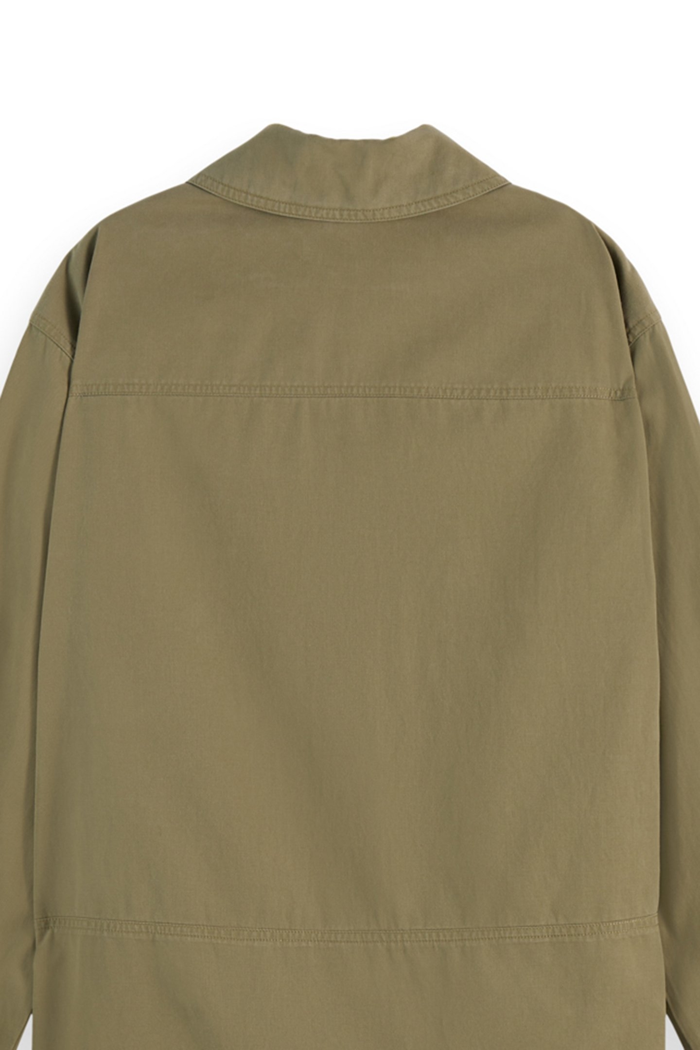 WASHED SHIRT DRESS WASHED MILITARY 7