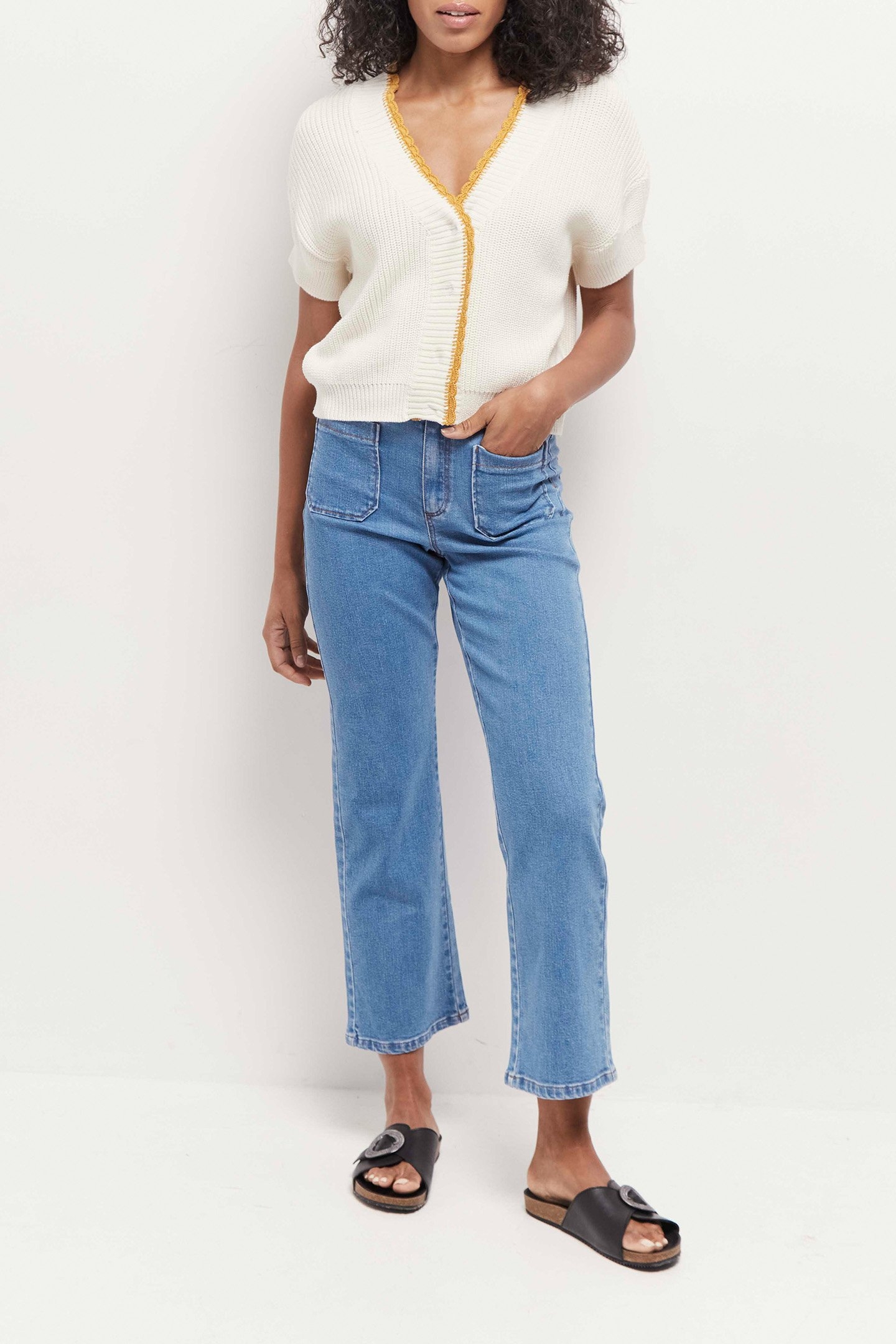 LE WILONA - JEAN BOOTCUT BABY BLUE WATERLESS BABY BLUE 2