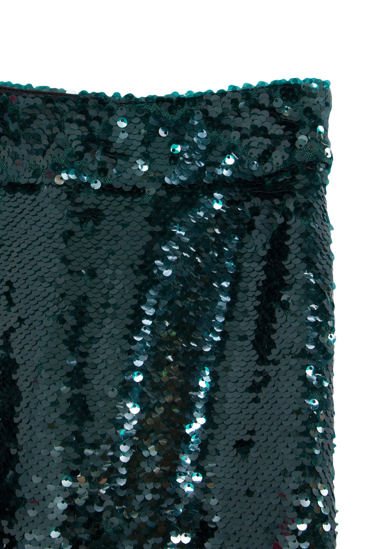 MALACHITE ALL-OVER SEQUIN SUIT TROUSERS 5