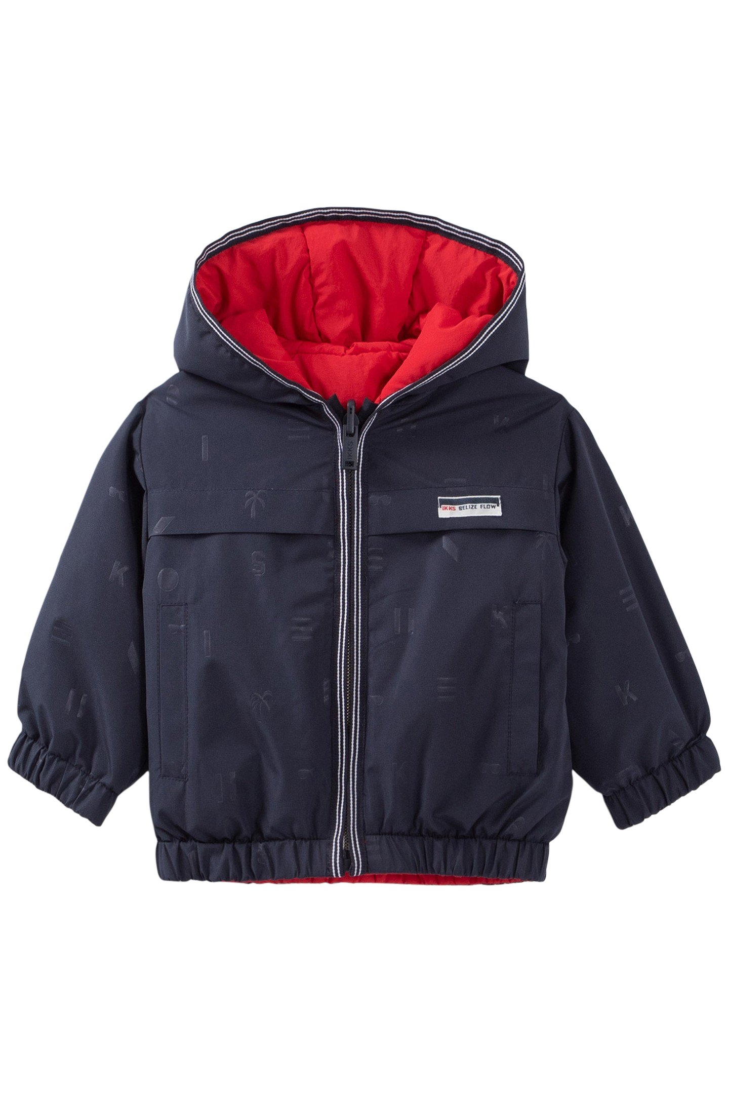 BOYS’ NAVY/RED REVERSIBLE BODYWARMER 1
